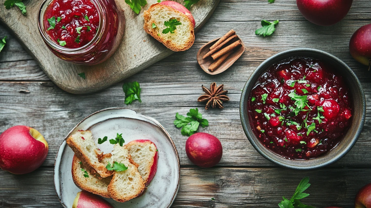 Smooth crab apple jelly spread on warm bread, perfect for a homemade treat.