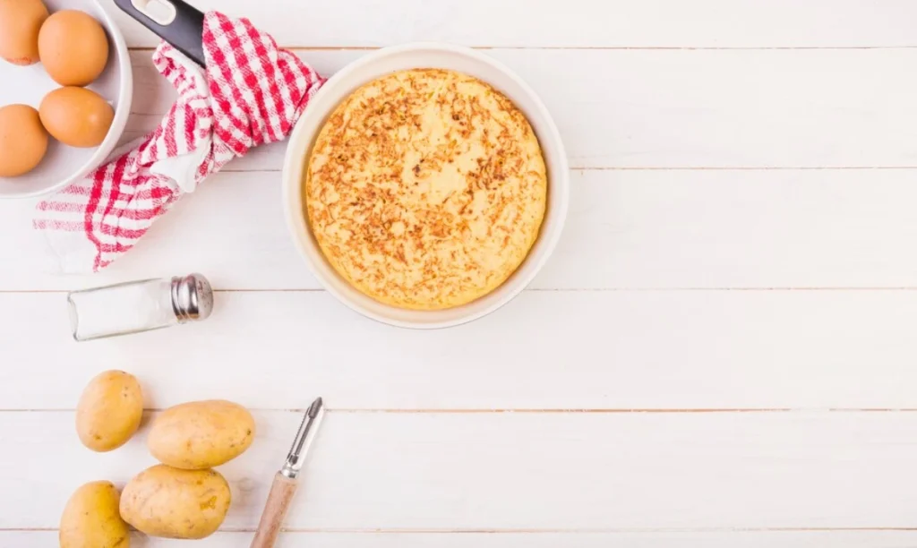 Passover potato pie recipe served at a Seder meal.